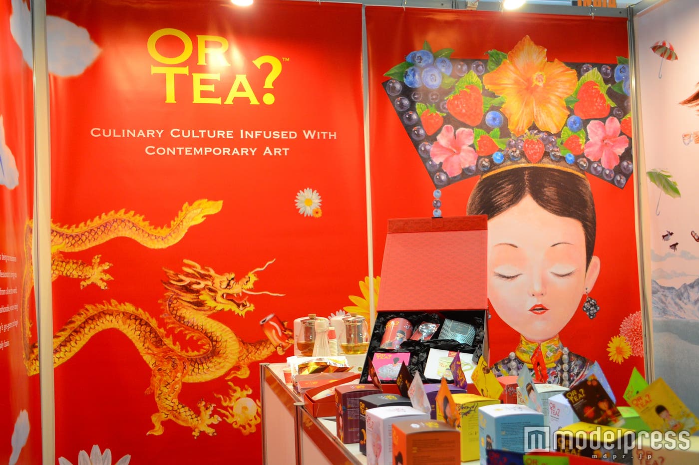 OR TEA?ブース(C)モデルプレス