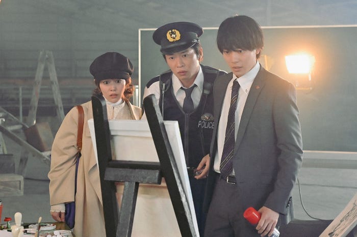 高畑充希、田中圭、井上祐貴(C)テレビ朝日