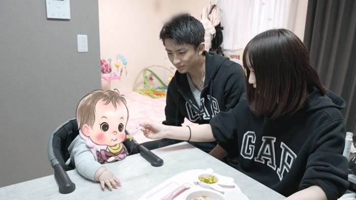 (左から)前田俊、重川茉弥 (C)AbemaTV,Inc.