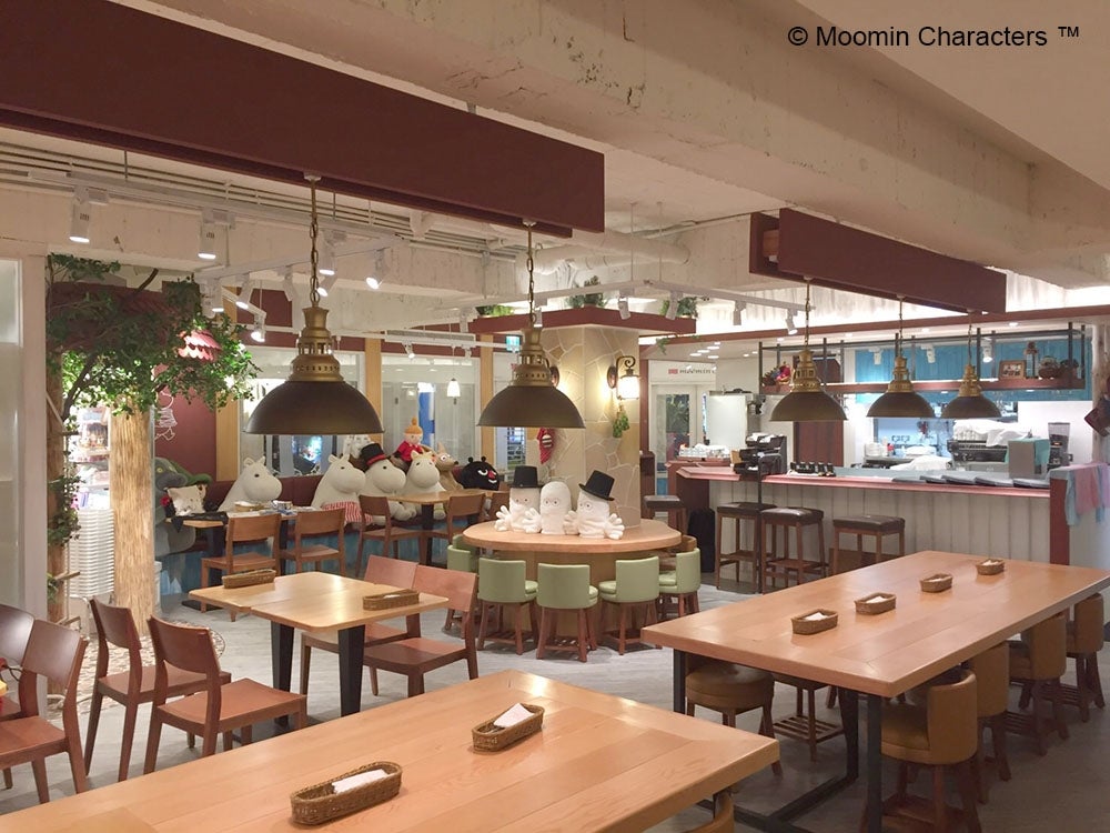 店内の様子（C）Moomin Characters