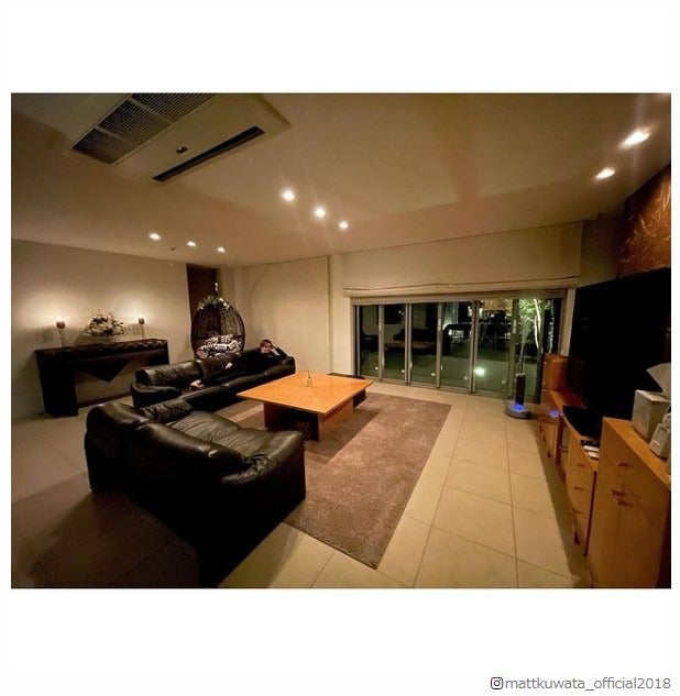 Matt、広々自宅公開「どこにいるでしょう？」