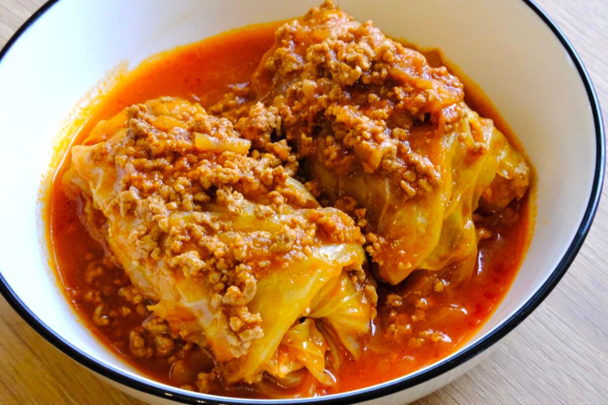 3分クッキング・簡単くるくるロールキャベツ