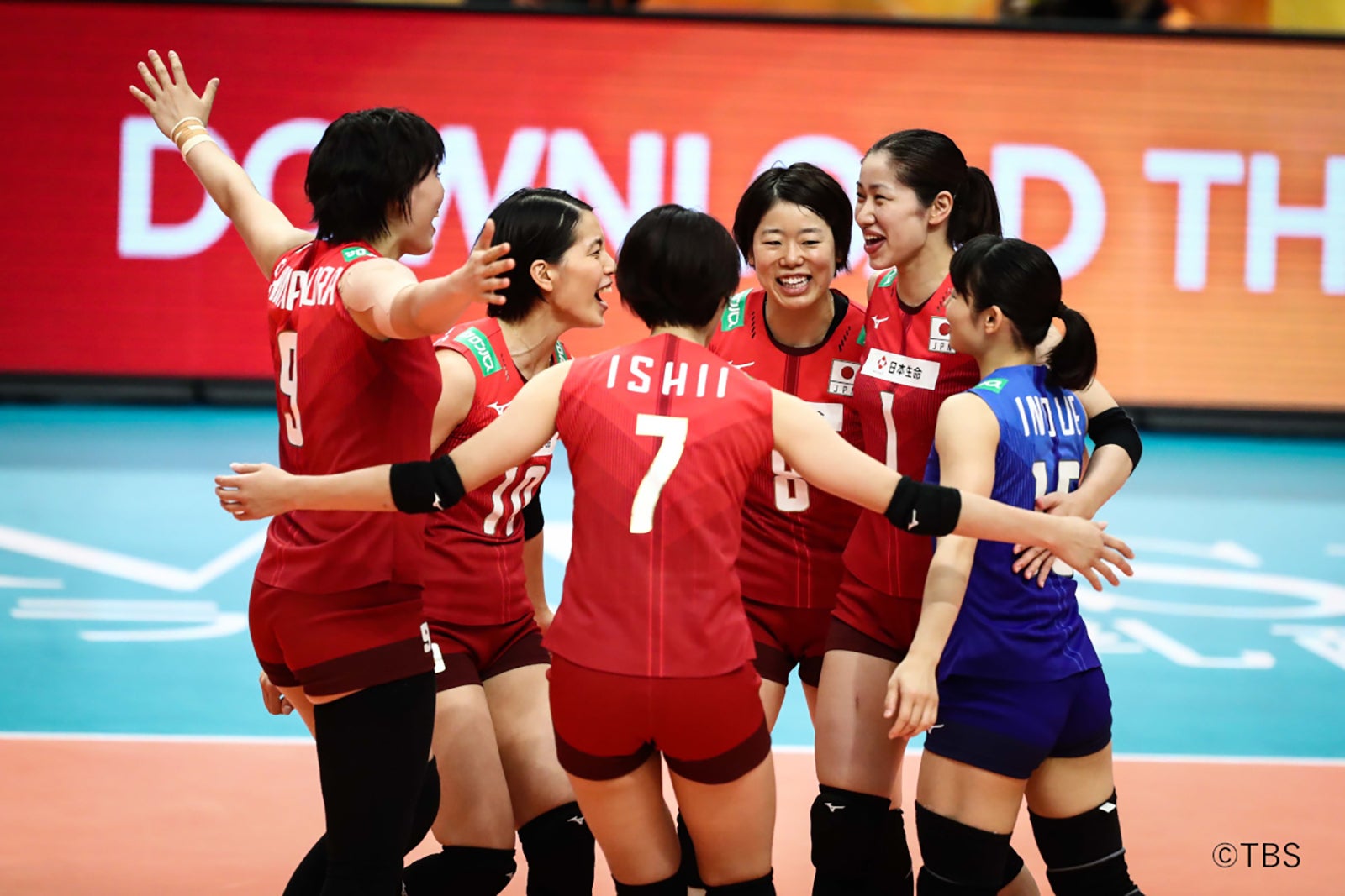 世界バレー前回大会（C）TBS