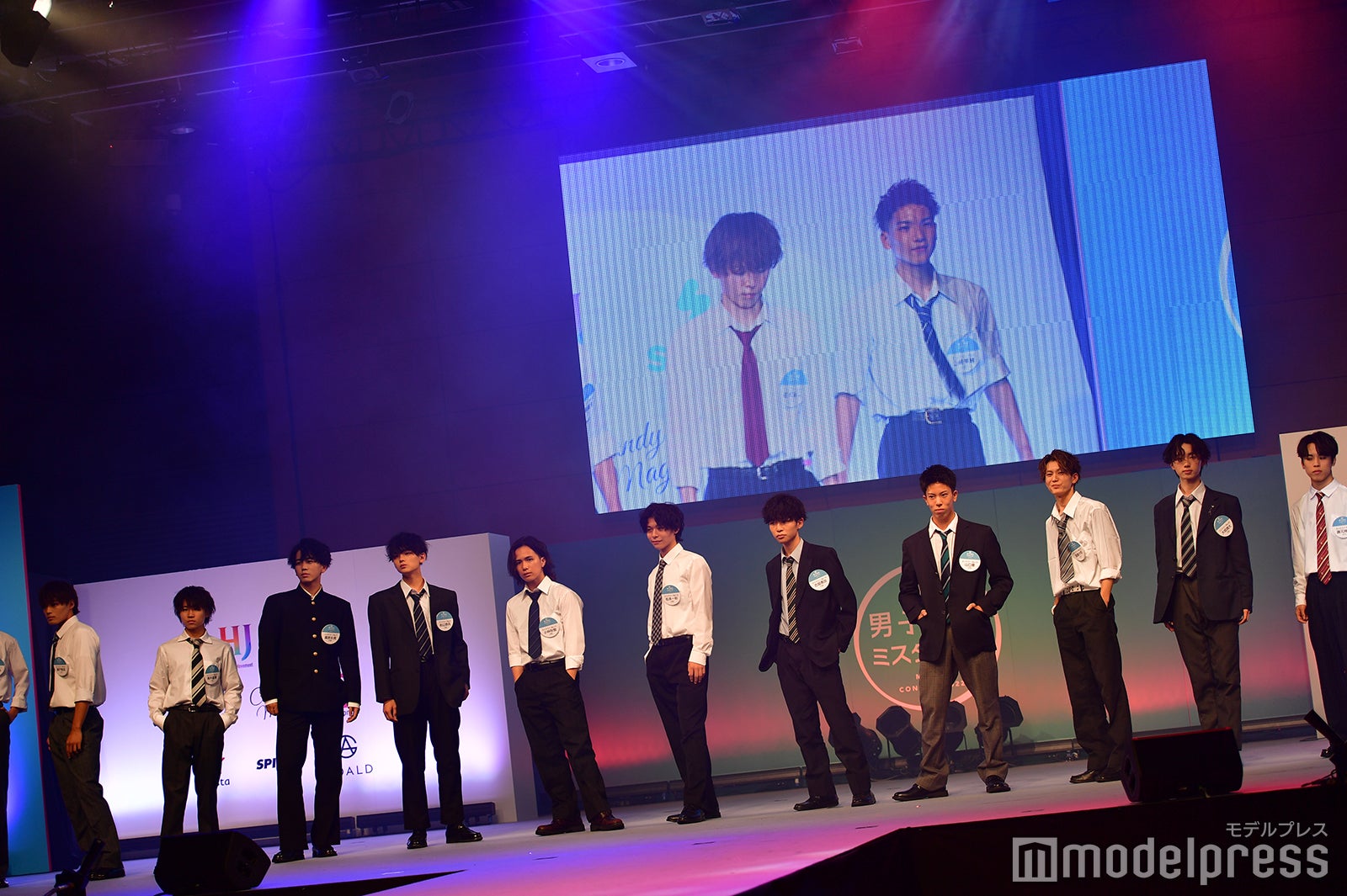 「男子高生ミスターコン2022」ファイナル審査の様子（C）モデルプレス