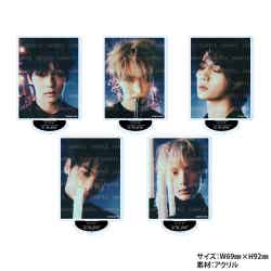 アクリルスタンド(全5種)税込1,375円(C)BIGHIT MUSIC & HYBE. All Rights Reserved.