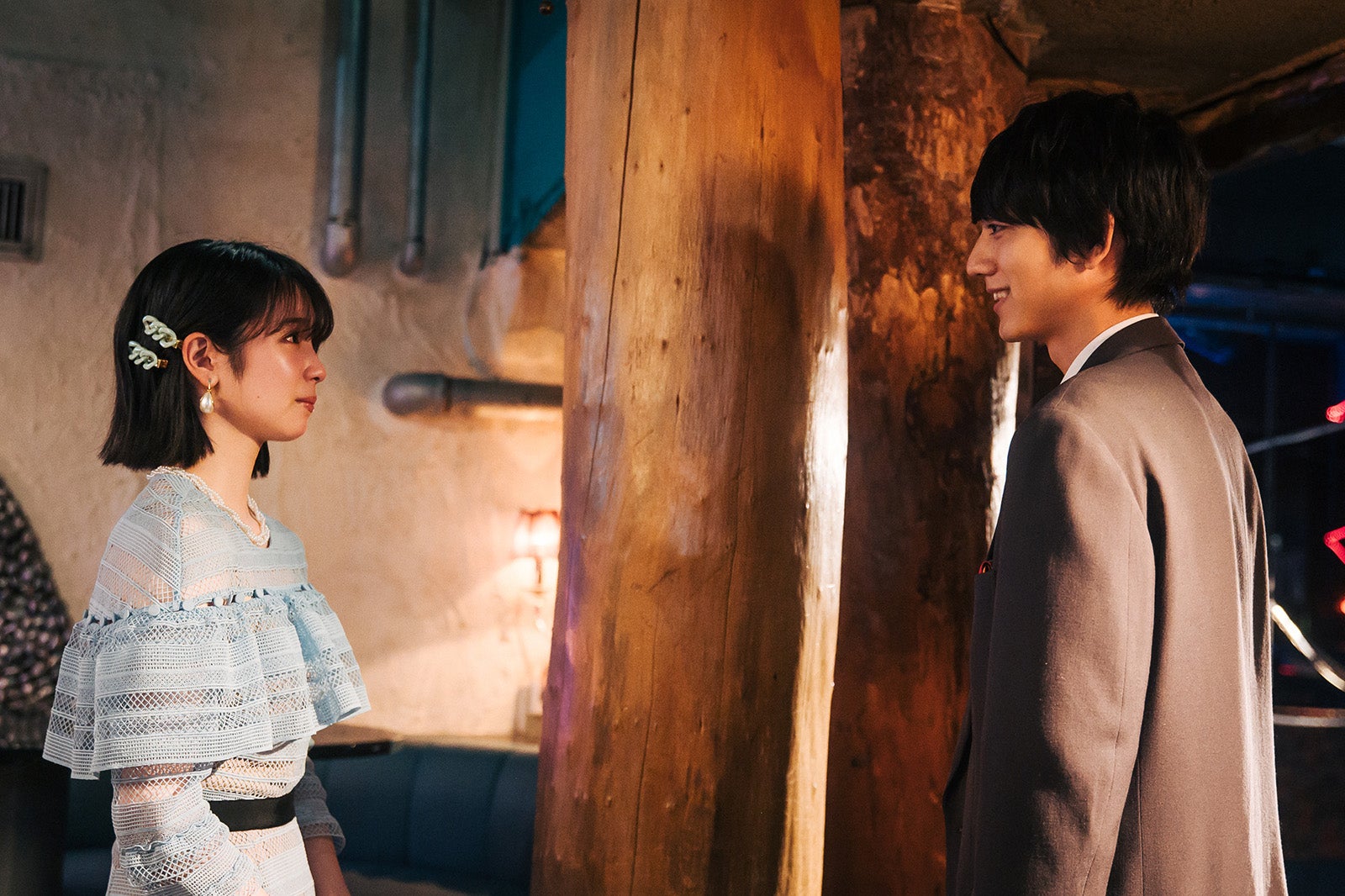 幸澤沙良、駒木根葵汰（C）TBS／撮影：加藤春日