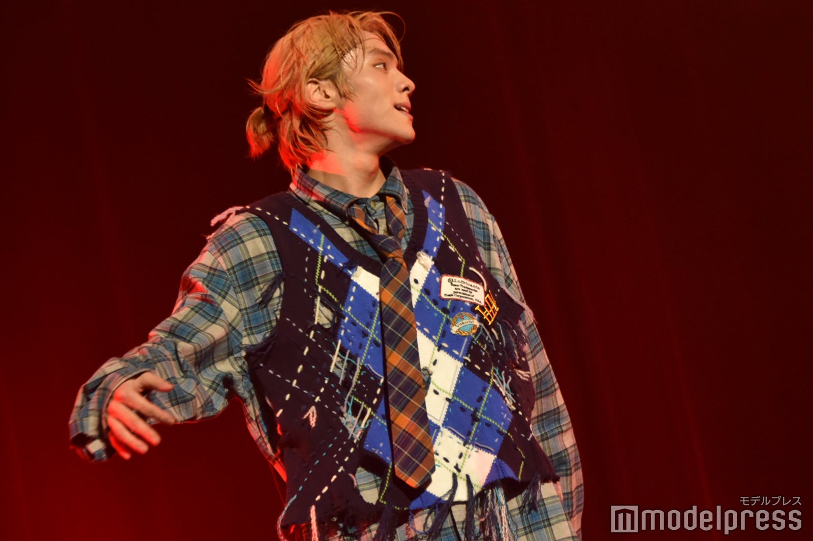 カバーダンスを披露する山下幸輝「ホミパリ Twenty-2 Birthday Zepp Tour」（C）モデルプレス