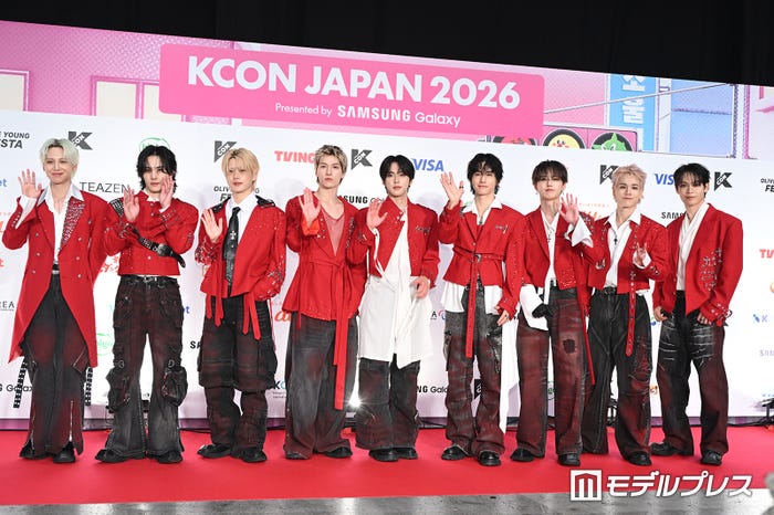 JO1/川尻蓮、川西拓実、木全翔也、金城碧海、河野純喜、佐藤景瑚、白岩瑠姫、豆原一成、與那城奨(C)モデルプレス