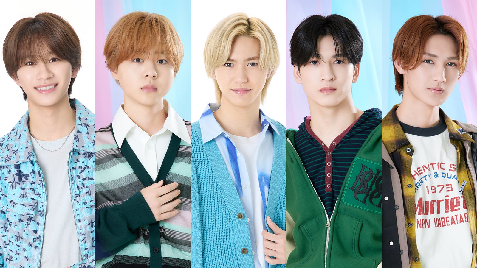 嶋崎斗亜、岡佑吏（AmBitious）、岡崎彪太郎、山中一輝（AmBitious）、大内リオン（AmBitious）（C）カンテレ