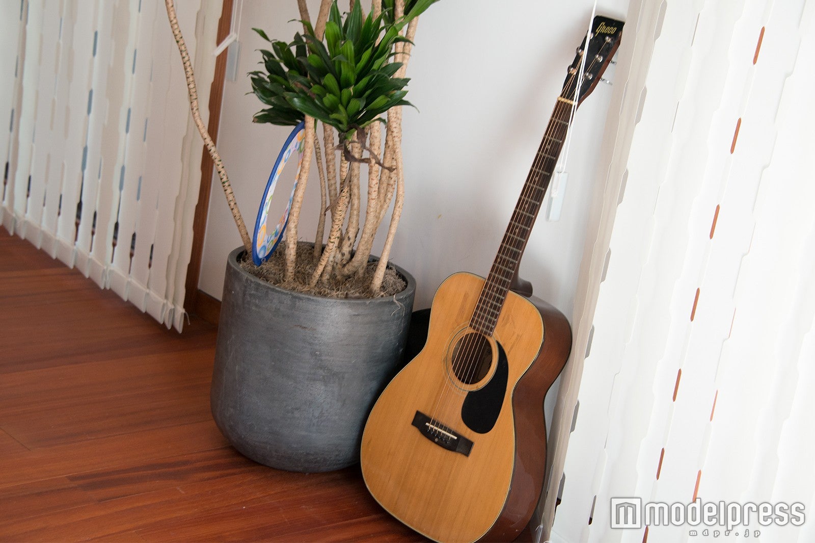 ここにもギターが！（C）モデルプレス