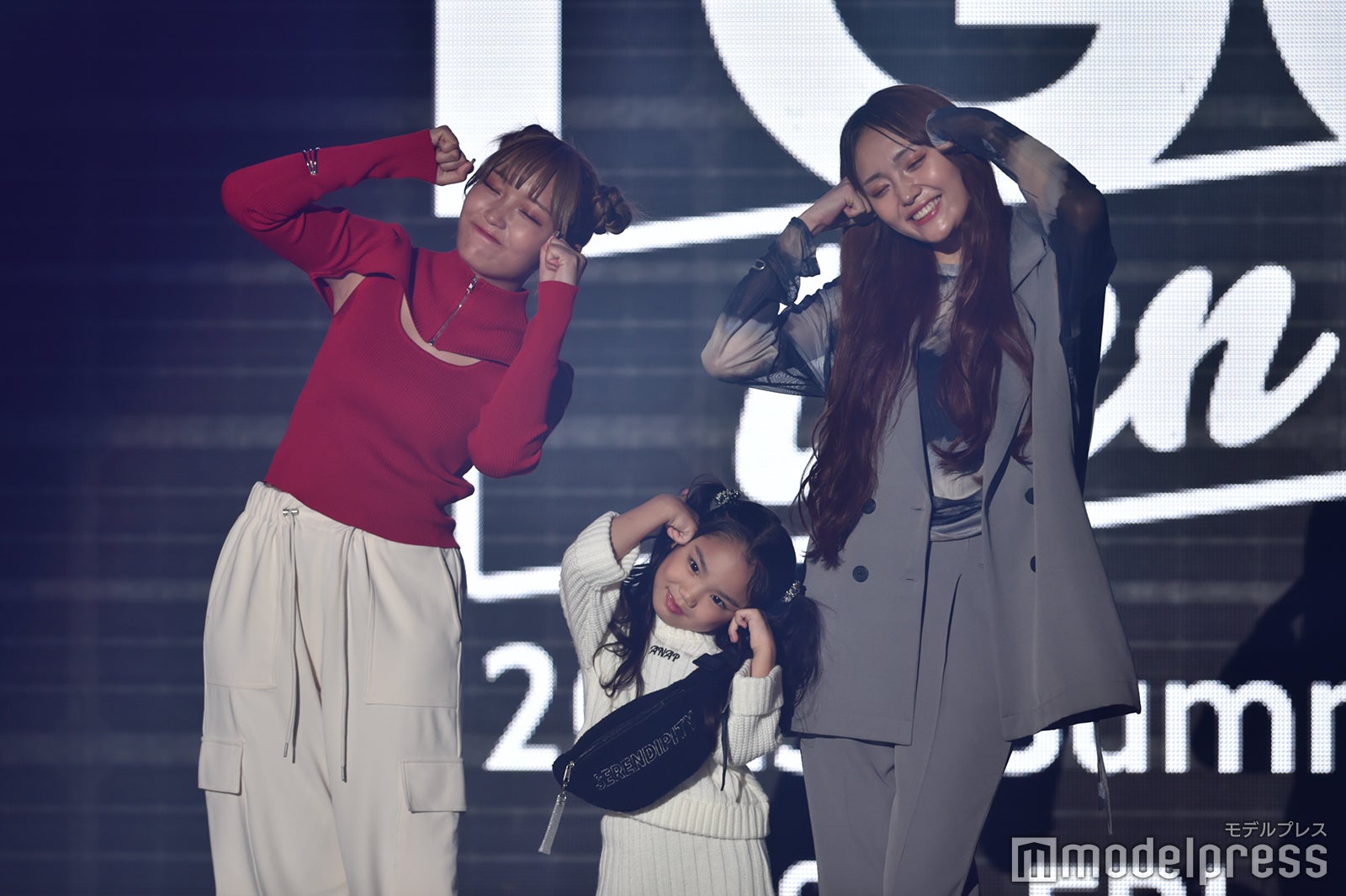 ねお、望蘭、みゆ（山崎美優）（C）モデルプレス