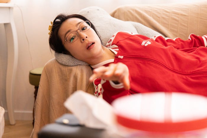 遊井亮子「ナースが婚活」第4話より(C)「ナースが婚活」製作委員会