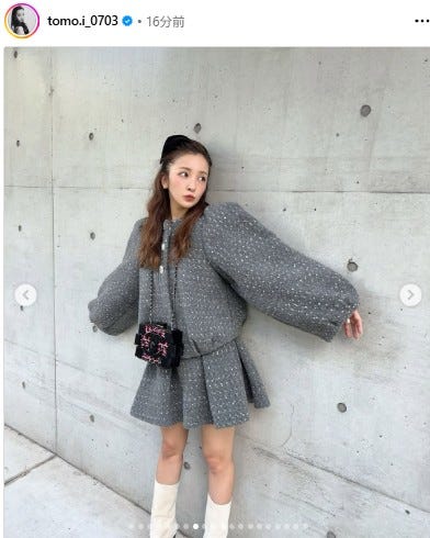 板野友美 Instagramより