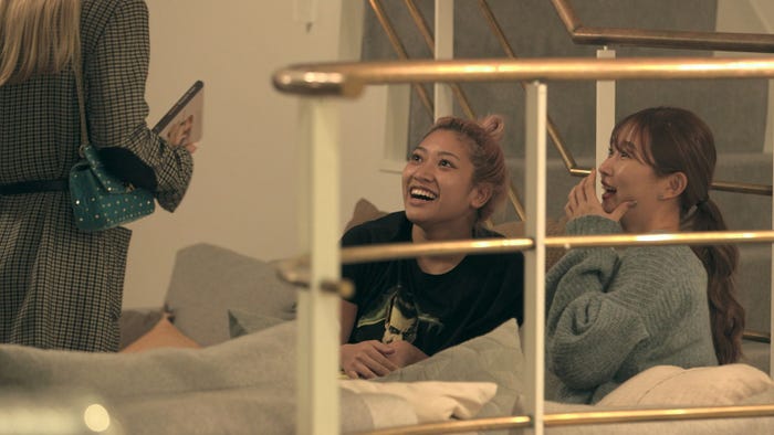 花、愛華「TERRACE HOUSE TOKYO 2019-2020」26th WEEK(C)フジテレビ/イースト・エンタテインメント