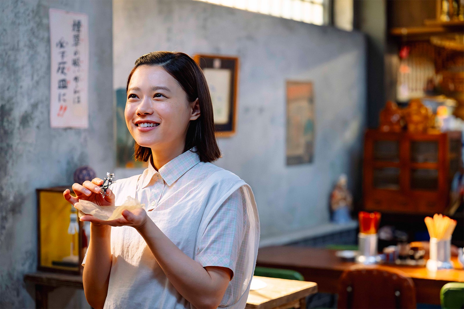 杉咲花「海に眠るダイヤモンド」第2話（C）TBSスパークル／TBS