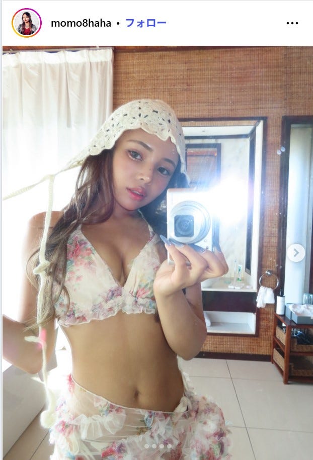 momohaha Instagramより