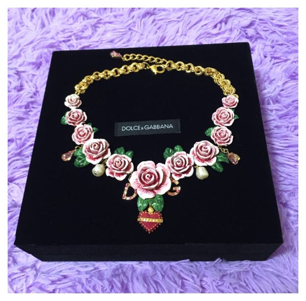 りゅうちぇるがぺこにプレゼントしたネックレス/ぺこオフィシャルブログより