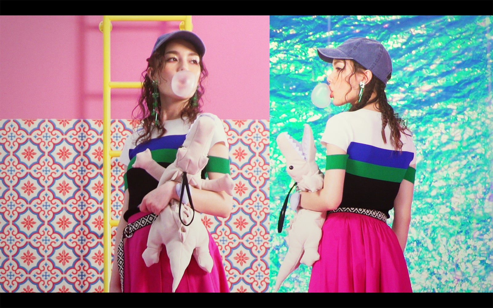 安田レイ／ムービーより（画像提供：所属事務所）