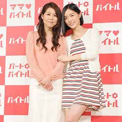 美貌を披露した母・ユミ子さんとSKE48の松井珠理奈