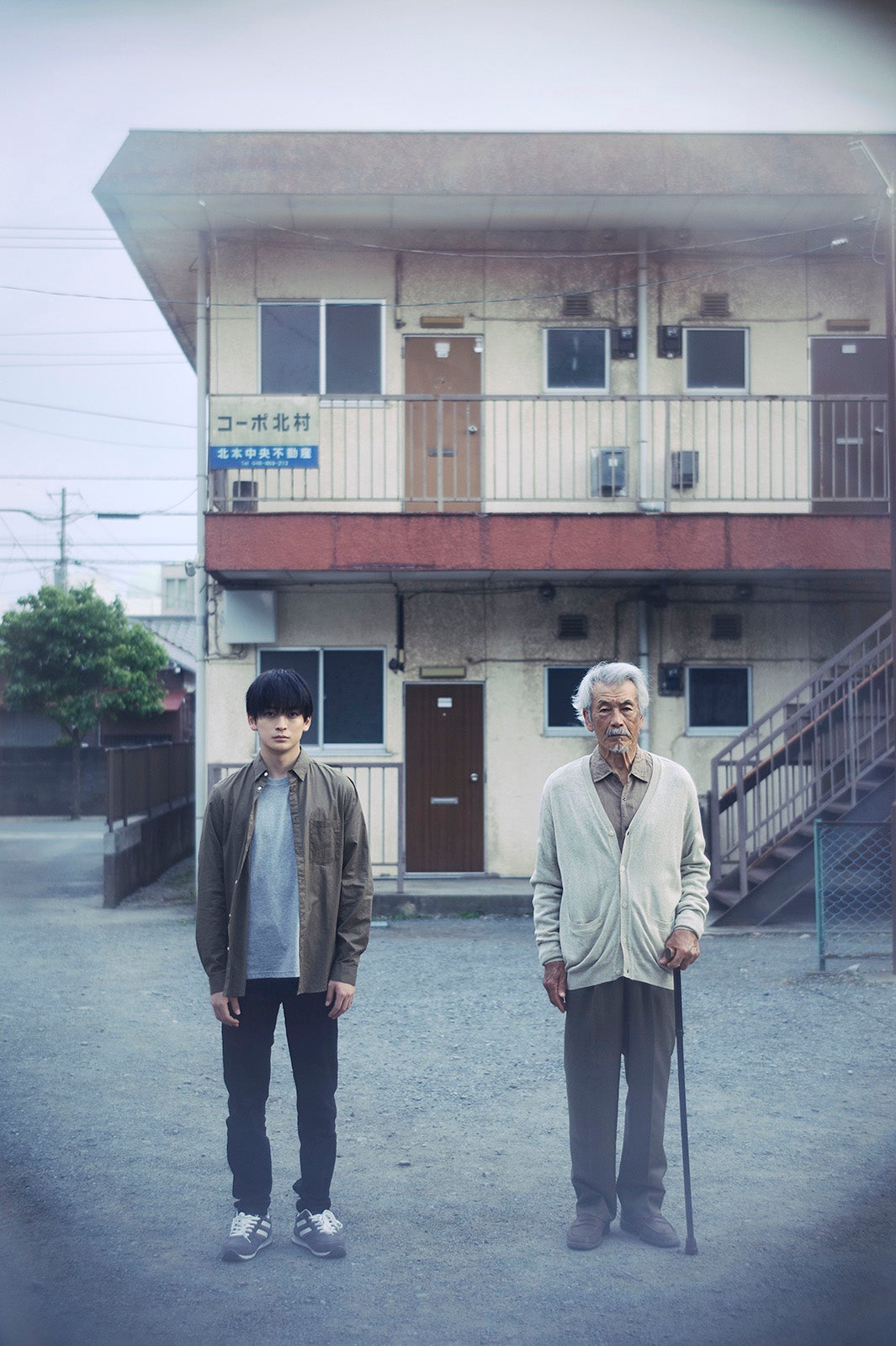 高橋文哉、田中泯「連続ドラマＷ 告解」（C）WOWOW