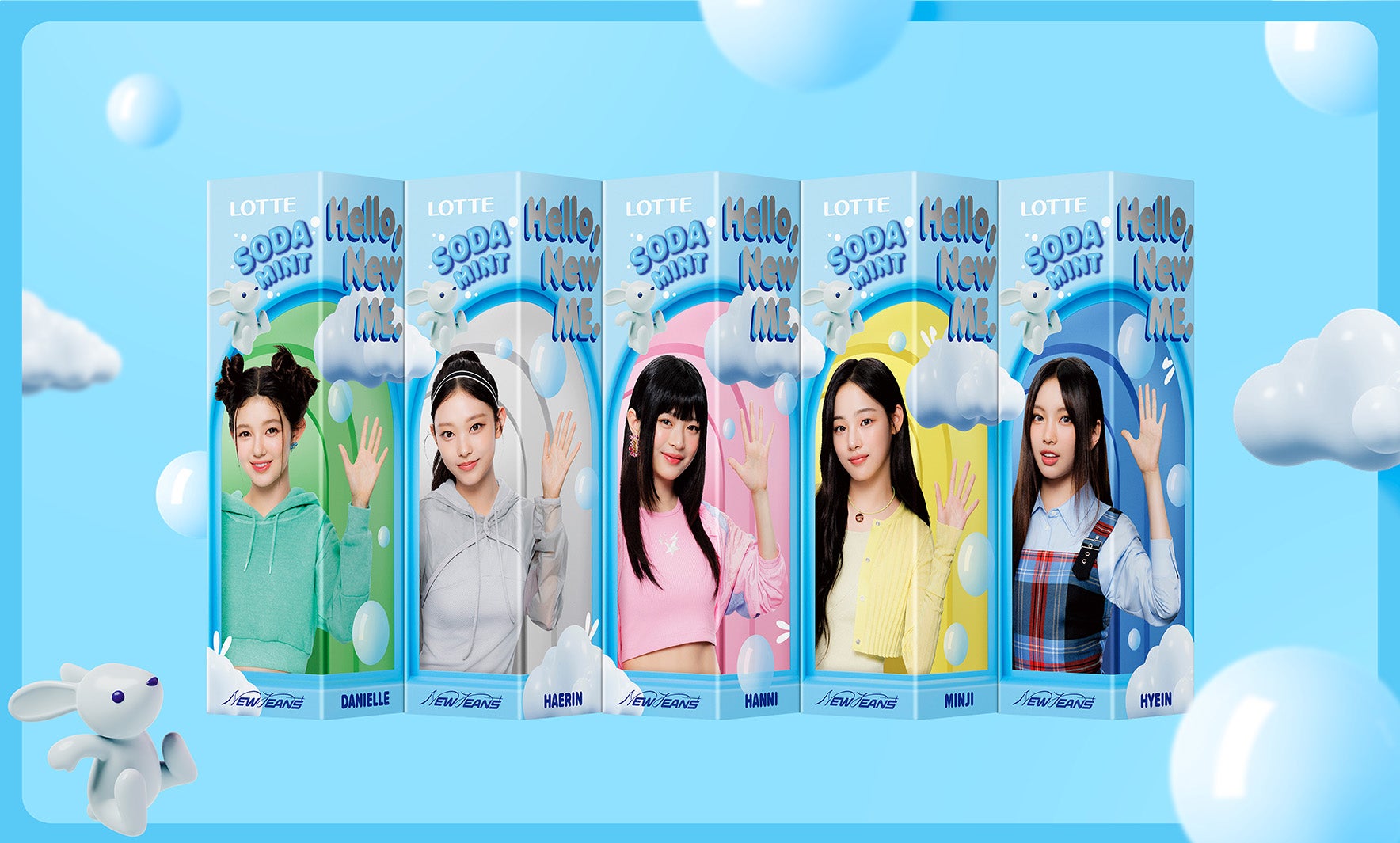 NewJeans／新WEBCM「イタガムになっちゃった！」（提供写真）