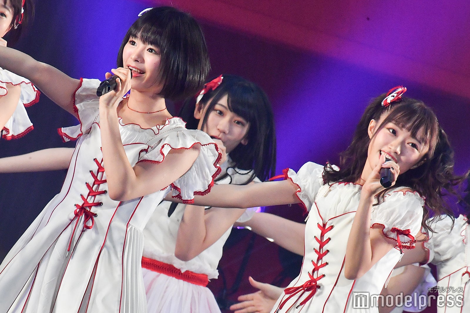 高倉萌香、中井りか／NGT48 4thシングルリリースイベント （C）モデルプレス