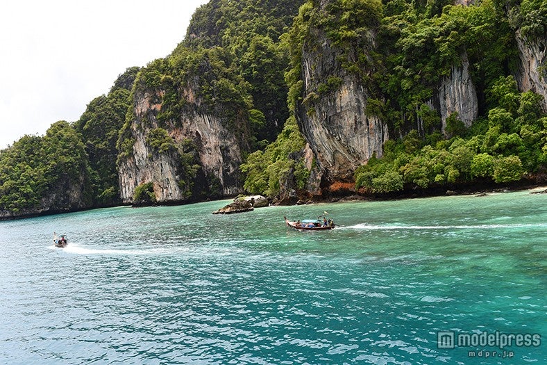 海の底まで見えるほどの透明度