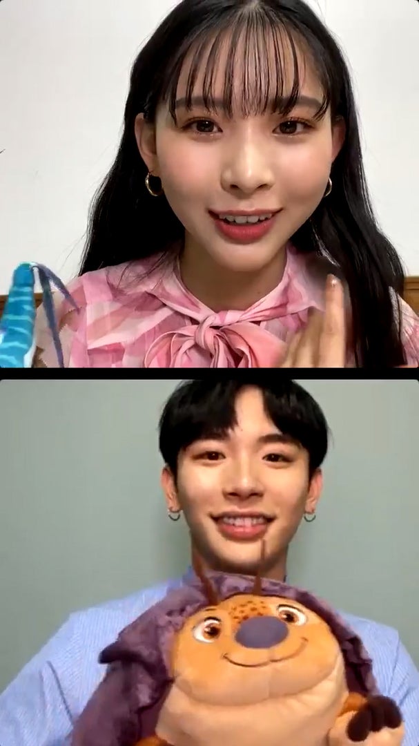 （上）ミチ、（下）よしあき（ミチInstagramより）