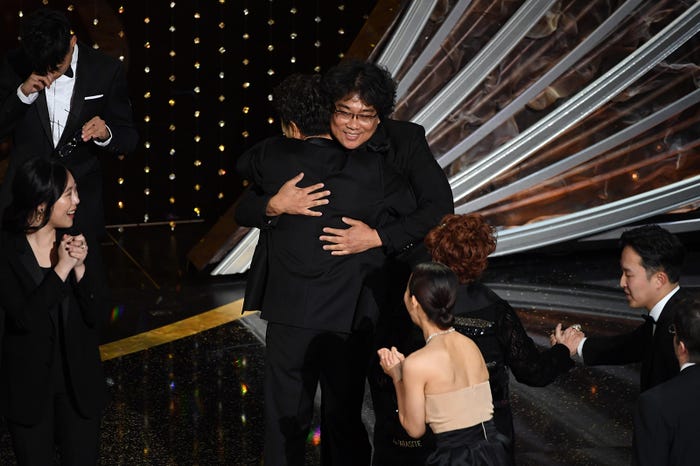 『パラサイト 半地下の家族』が作品賞を受賞/photo:Getty Images