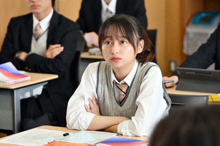 影山優佳「御上先生」第4話(C)TBS