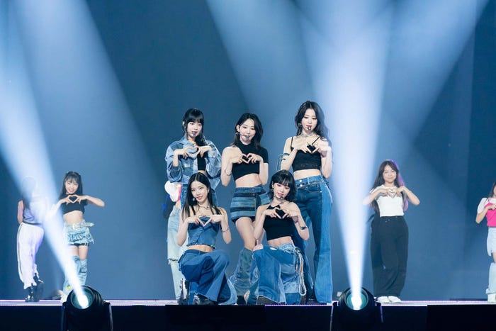 LE SSERAFIM「KCON JAPAN 2023」(C)CJ ENM Co., Ltd, All Rights Reserved