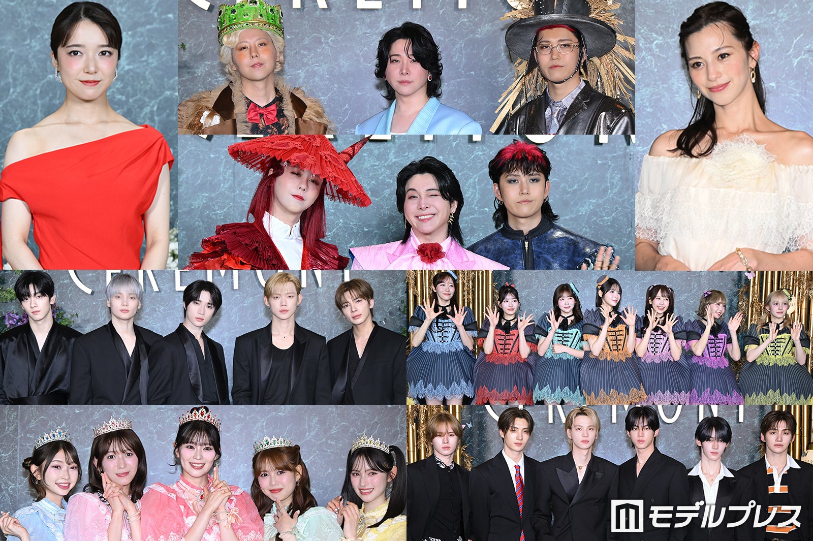 【ミセス「CEREMONY」写真特集】中条あやみ・上白石萌音・TXT・FRUITS ZIPPERら豪華集結 2日間異なる装飾で華やかなグリーンカーペットに