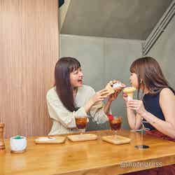 いろんなフレーバーをシェアして食べてみて(C)モデルプレス