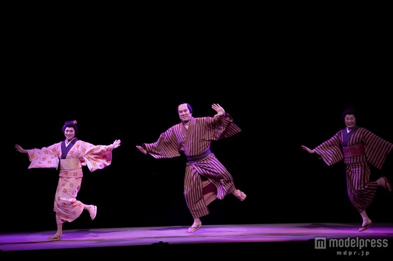 舞台「しゃばけ」公開舞台稽古の様子