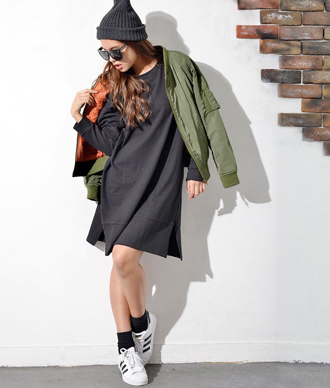 ふんわり中綿ベーシックブルゾン「coca」4,990円（税込）／画像提供：coca