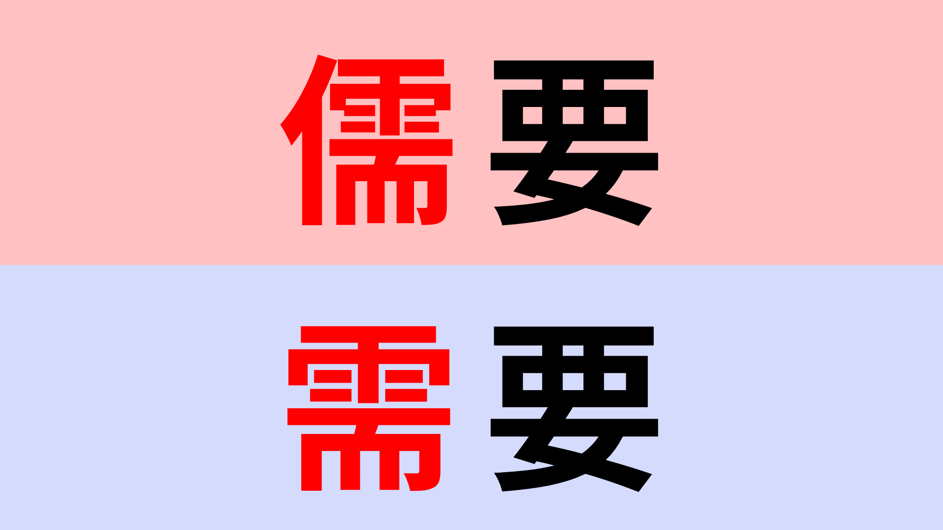 【漢字クイズ】「儒要」or「需要」正解はどっち？似ている漢字が多くて迷う...！