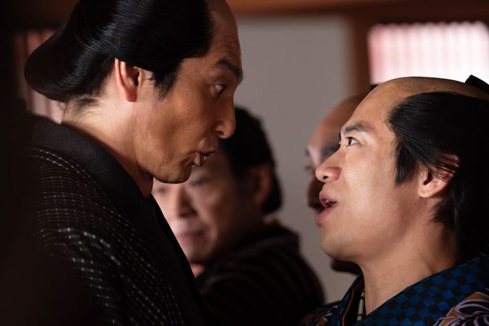 本宮泰風、伊藤淳史「べらぼう~蔦重栄華乃夢噺~」第12話(C)NHK