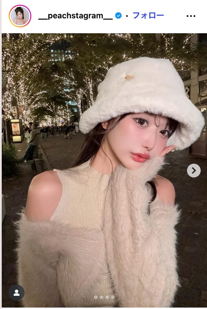 伊藤桃々Instagramより