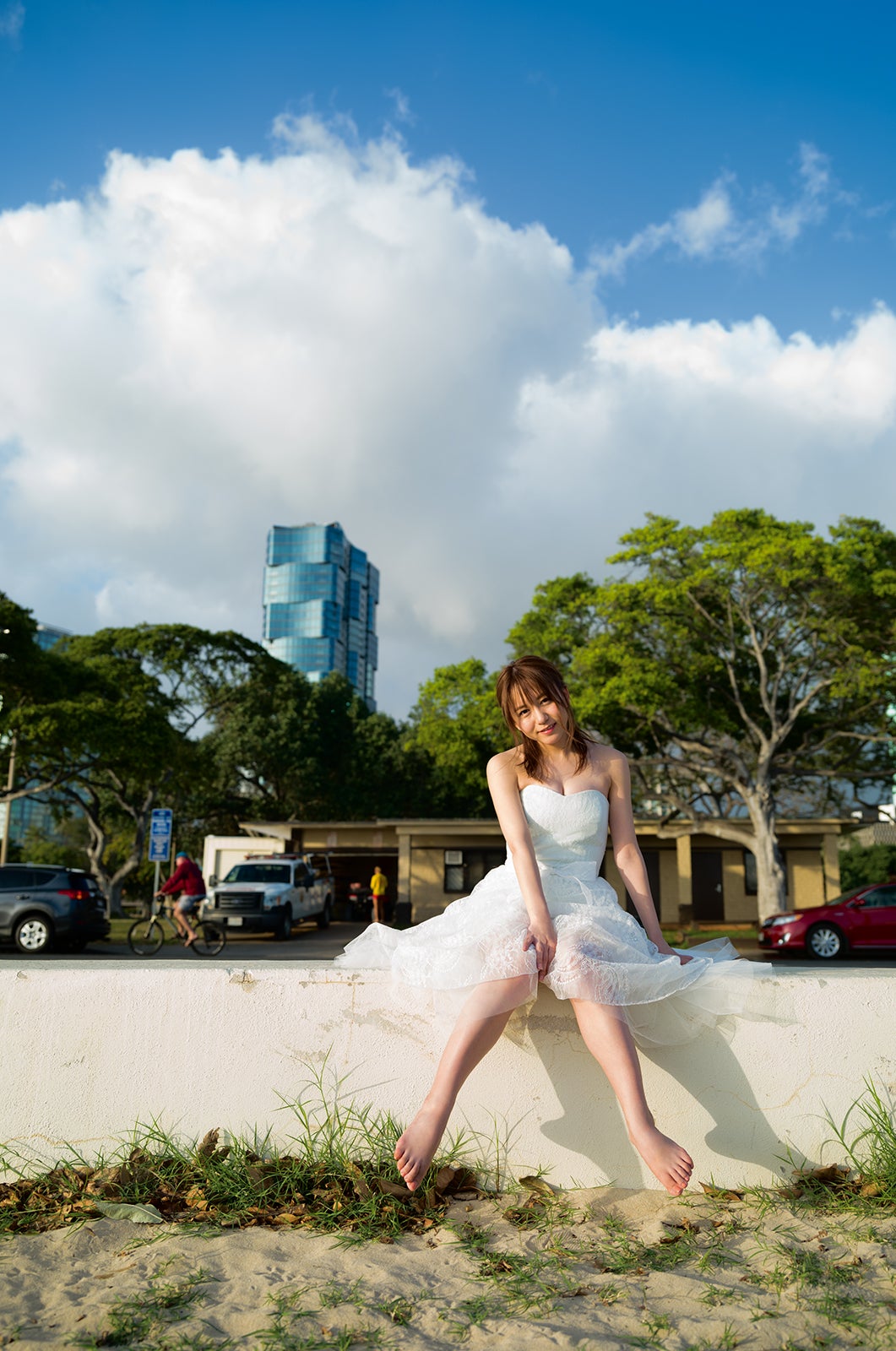 大場美奈1st写真集「本当の意味で大人になるということ」より（C）2019 SQUARE ENIX CO.,LTD.All Rights Reserved.