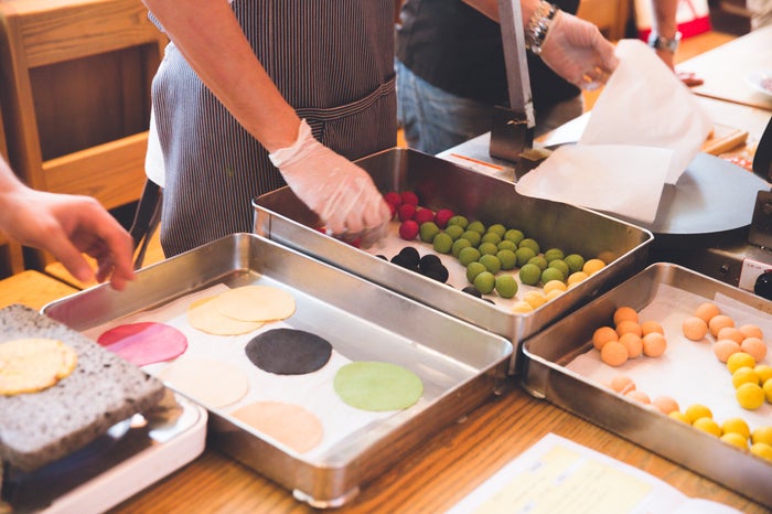 タコスの生地は一から手作り／画像提供：グローバルダイニング