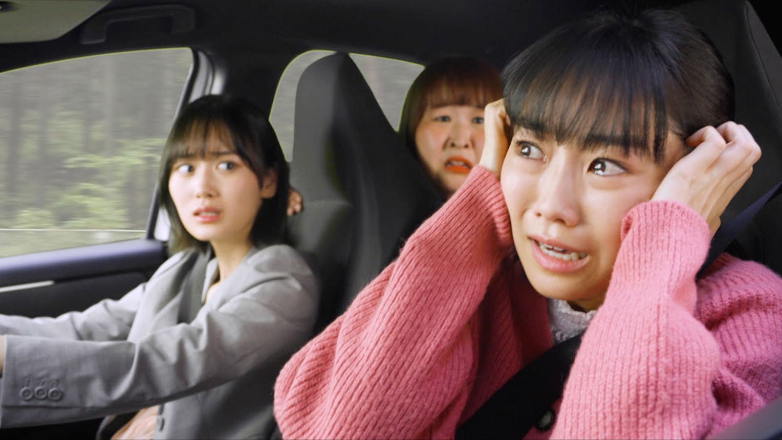 山下美月、かなで、高田夏帆（C）日本テレビ