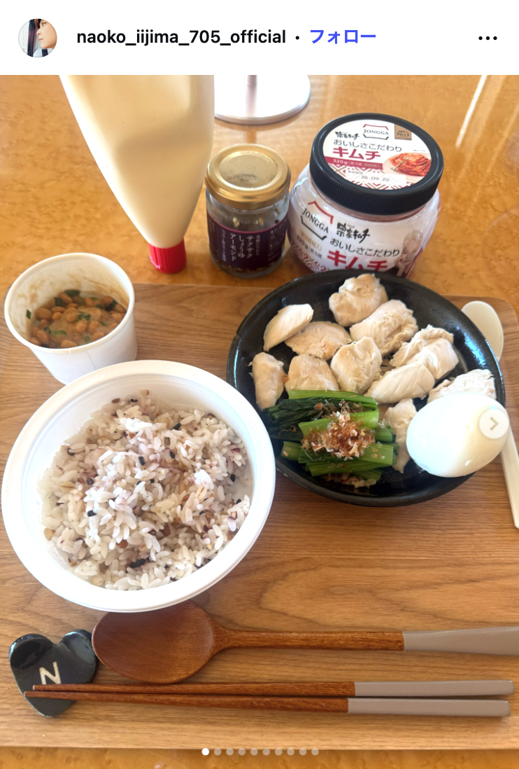 飯島直子Instagramより