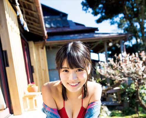 ビキニからのぞく美谷間に釘付け 注目の女優・松永有紗が爽やかに魅了