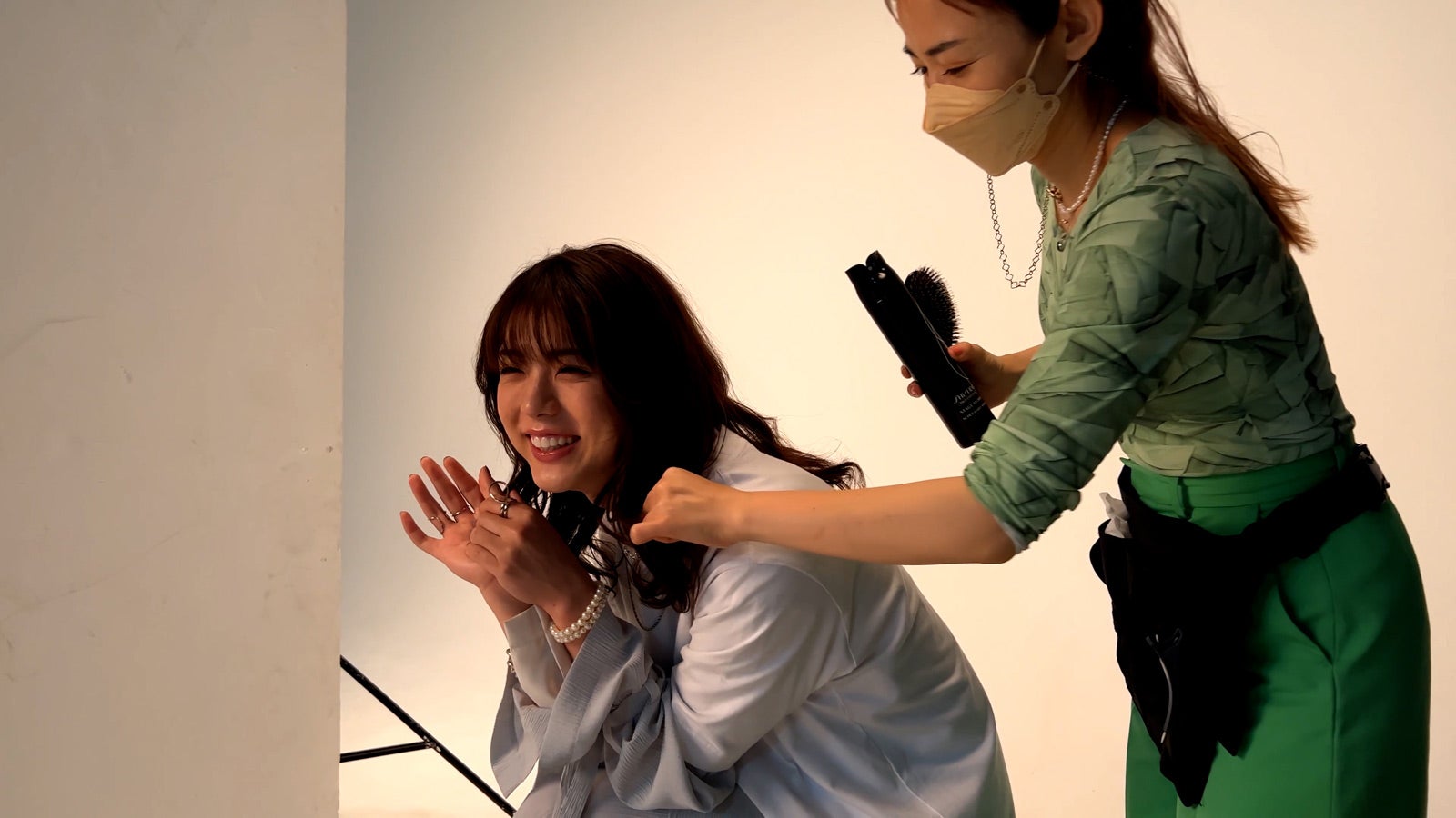 井手上漠／メイキング写真（提供写真）