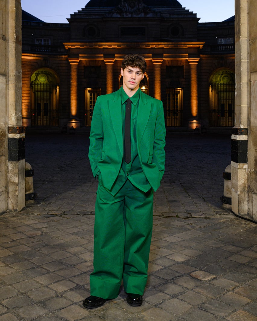 「ヴァレンティノ2024－25年秋冬メンズコレクション」（Photo Valentino SGP Italia ）