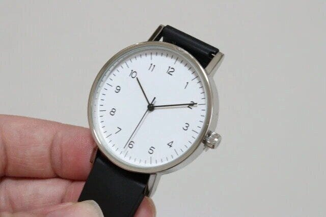 ダイソーの無印激似のお買い得品 ダイソーのシンプルデザインウォッチ