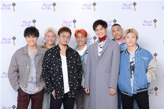 GENERATIONS(前列左から)白濱亜嵐、数原龍友、片寄涼太、佐野玲於(後列左から)小森隼、中務裕太、関口メンディー(画像提供:日本テレビ)