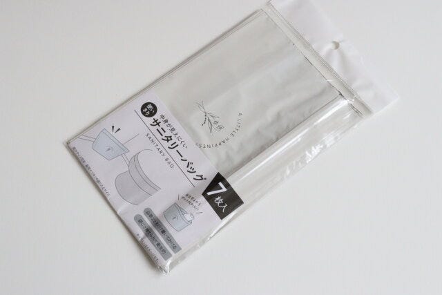 置き型サニタリーバッグ　トイレ用品