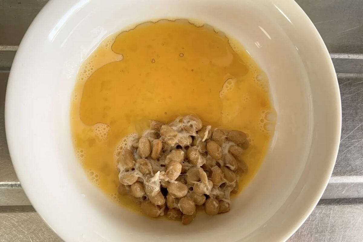 レンチン納豆チャーハン