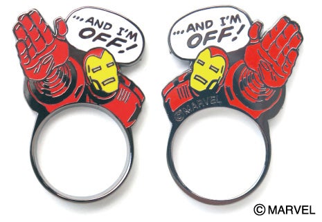 MARVEL／フラットリング（税抜き￥2200）（C）Marvel2015